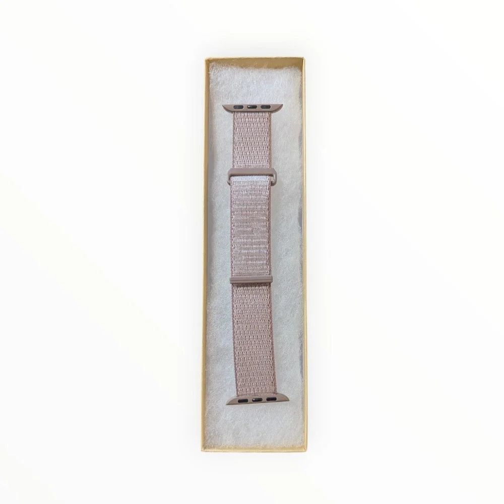 R8-O Insignia - Active Nylon‎ Band for Apple Watch 38, 40, & 41mm Blush Pink